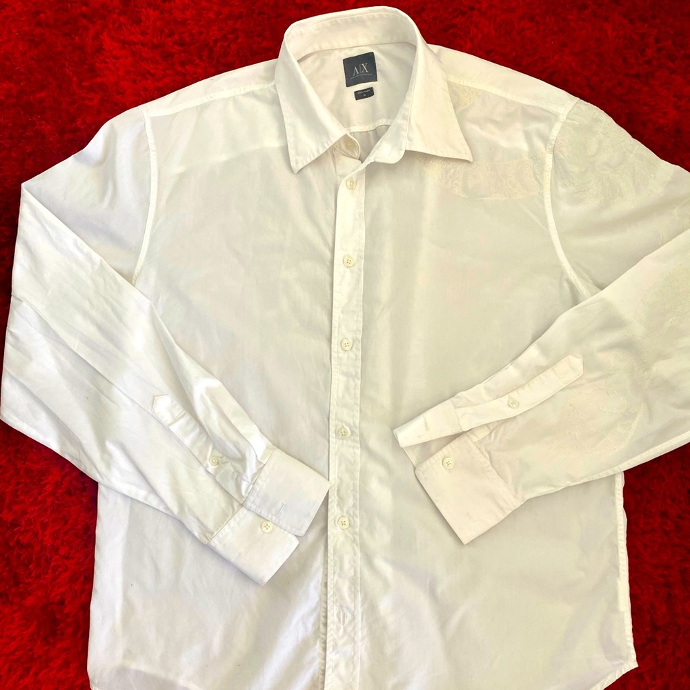 Armani Exchange White Shirt